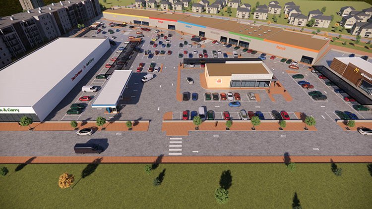Vistalegre tendrá un parque comercial y más de 200 plazas de aparcamiento