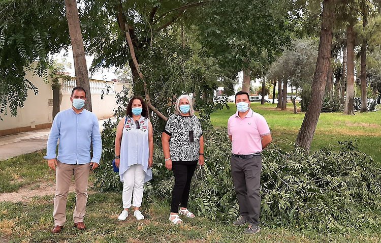 Vox pide al Ayuntamiento de Utrera una mejora del mantenimiento y limpieza en la barriada El Junquillo