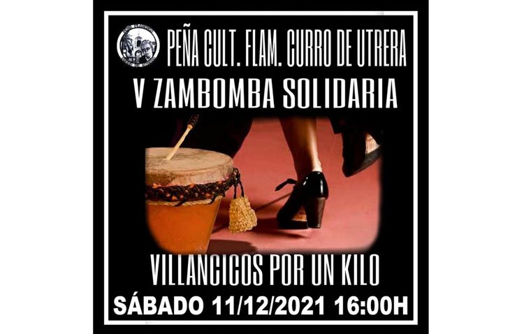 Una zambomba solidaria en la peña ‘Curro de Utrera’ para disfrutar del ambiente típico de la Navidad