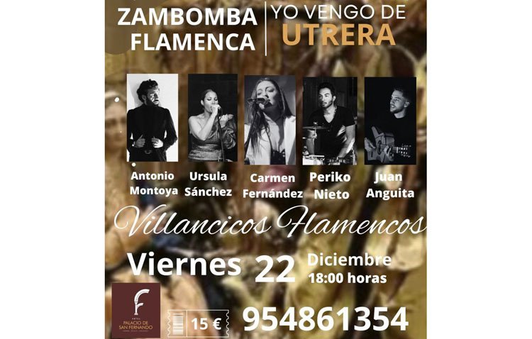 Sones navideño en el hotel Palacio de San Fernando con la zambomba flamenca ‘Yo vengo de Utrera’